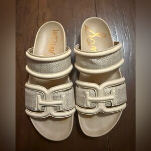 Sam Edelman Tan Double Strap Sandals